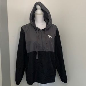 VS PINK Half-Zip Rain Poncho ☔️​​​​